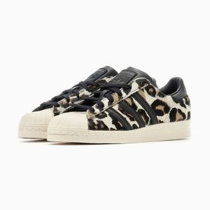 adidas | Shoes | New Mens 2 Adidas Originals Superstar 82 Leopard Black Leather  Sneakers Gy8798 | Poshmark